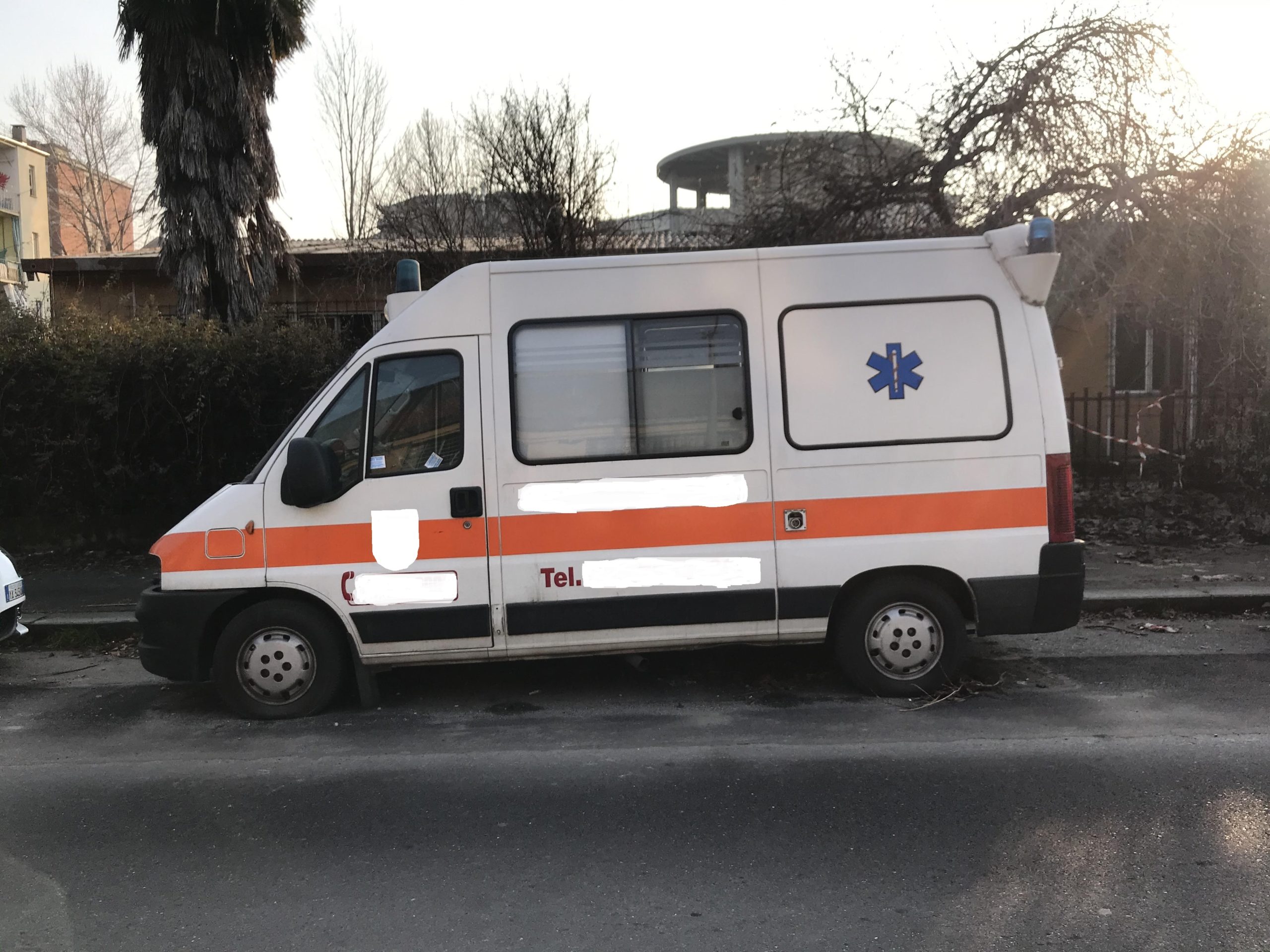 Sequestrate 5 ambulanze a Torino